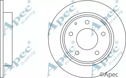 Тормозной диск APEC braking купить