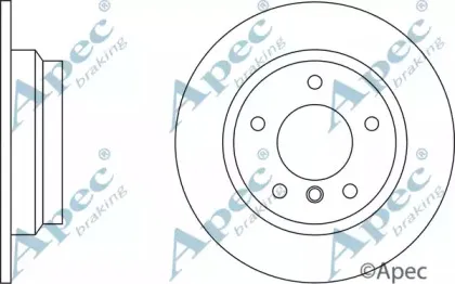 Тормозной диск APEC braking купить