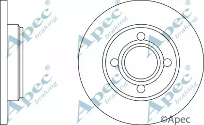 Тормозной диск APEC braking купить