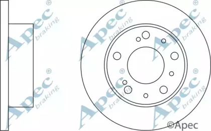 Тормозной диск APEC braking купить