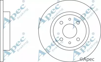 Тормозной диск APEC braking купить