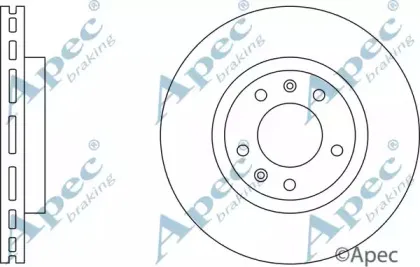 Тормозной диск APEC braking купить