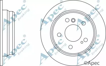 Тормозной диск APEC braking купить