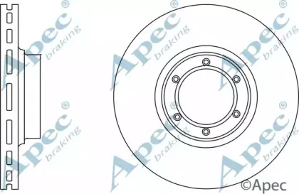 Тормозной диск APEC braking купить