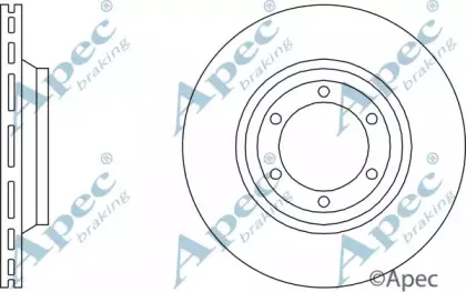 Тормозной диск APEC braking купить