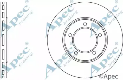 Тормозной диск APEC braking купить