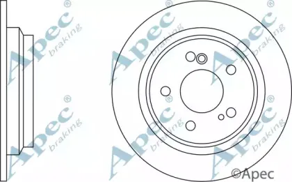 Тормозной диск APEC braking купить