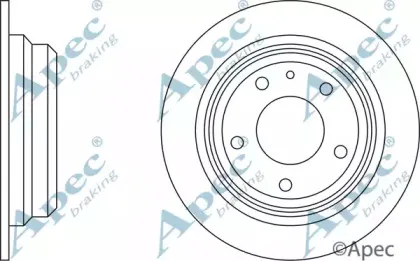 Тормозной диск APEC braking купить