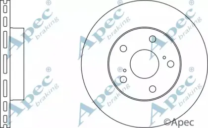 Тормозной диск APEC braking купить