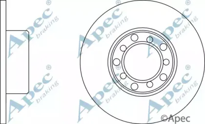 Тормозной диск APEC braking купить