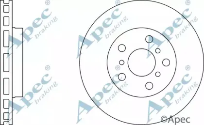 Тормозной диск APEC braking купить