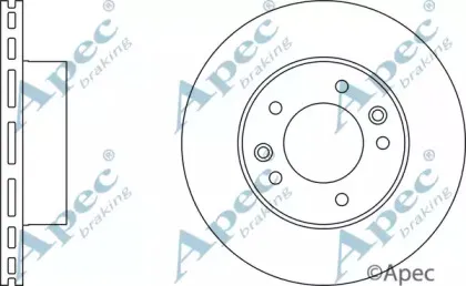 Тормозной диск APEC braking купить