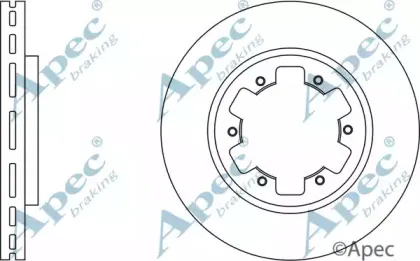Тормозной диск APEC braking купить