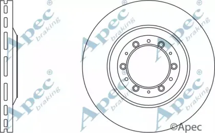 Тормозной диск APEC braking купить