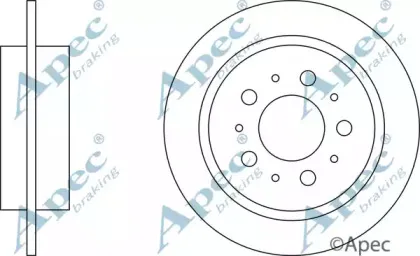 Тормозной диск APEC braking купить