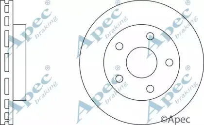 Тормозной диск APEC braking купить