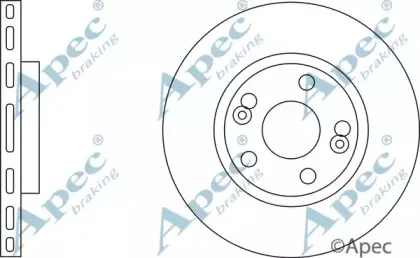 Тормозной диск APEC braking купить
