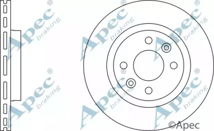 Тормозной диск APEC braking купить