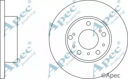 Тормозной диск APEC braking купить