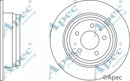 Тормозной диск APEC braking купить