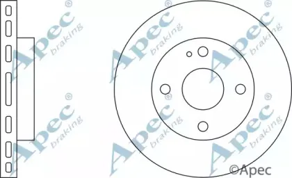 Тормозной диск APEC braking купить