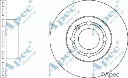 Тормозной диск APEC braking купить