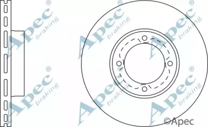 Тормозной диск APEC braking купить