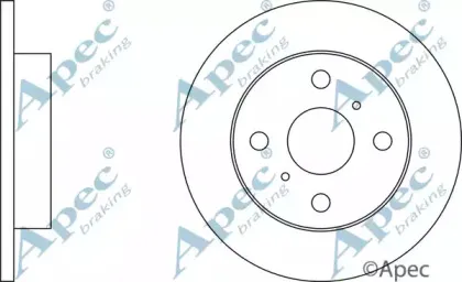 Тормозной диск APEC braking купить