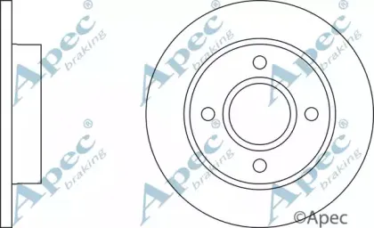 Тормозной диск APEC braking купить