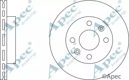 Тормозной диск APEC braking купить