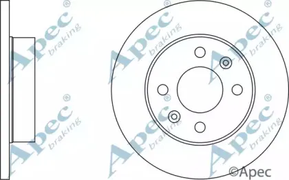 Тормозной диск APEC braking купить