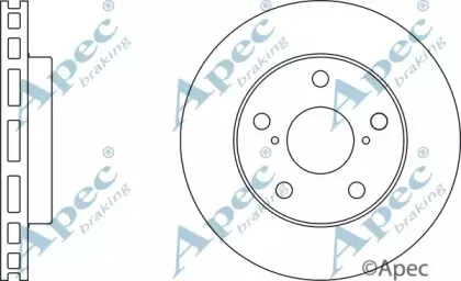 Тормозной диск APEC braking купить