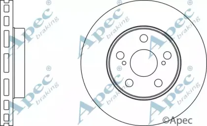 Тормозной диск APEC braking купить