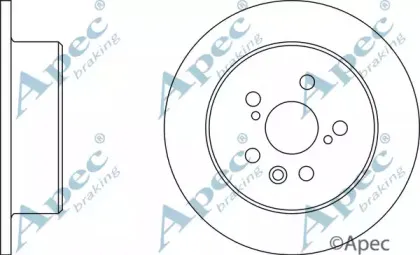 Тормозной диск APEC braking купить