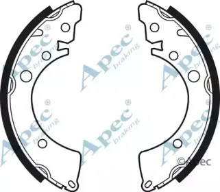 Комплект тормозных колодок APEC braking купить