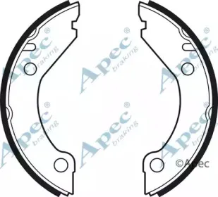 Комплект тормозных колодок APEC braking купить