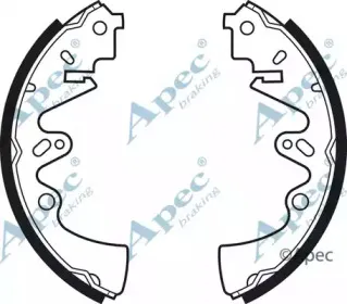 Комплект тормозных колодок APEC braking купить