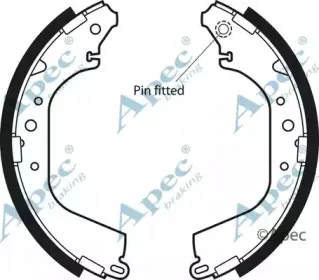 Комплект тормозных колодок APEC braking купить