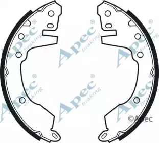 Комплект тормозных колодок APEC braking купить