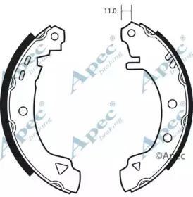Комплект тормозных колодок APEC braking купить