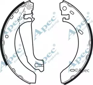 Комплект тормозных колодок APEC braking купить