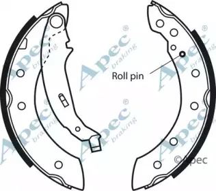Комплект тормозных колодок APEC braking купить