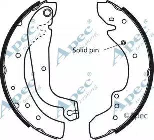 Комплект тормозных колодок APEC braking купить