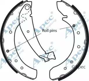 Комплект тормозных колодок APEC braking купить