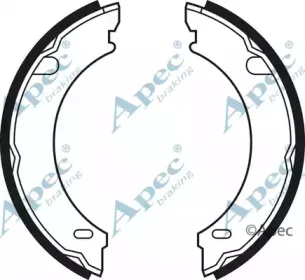 Комплект тормозных колодок APEC braking купить