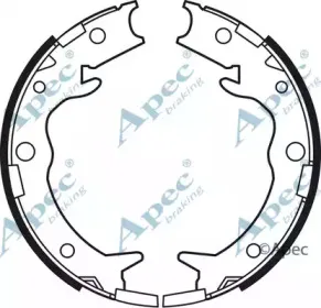 Комплект тормозных колодок APEC braking купить