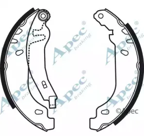 Комплект тормозных колодок APEC braking купить