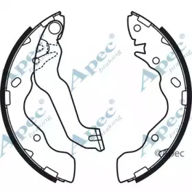 Комплект тормозных колодок APEC braking купить