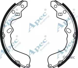 Комплект тормозных колодок APEC braking купить