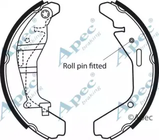 Комплект тормозных колодок APEC braking купить